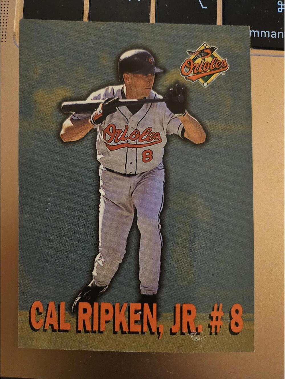 1997 Burger King Cal Ripken Jr. Card #2 of 8 - 2131 - bunting